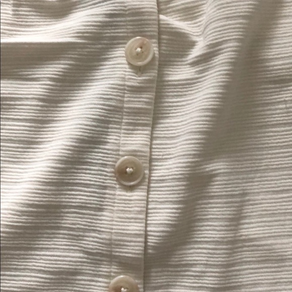 NWT J. Crew Textured button-front tank - Picture 4 of 6